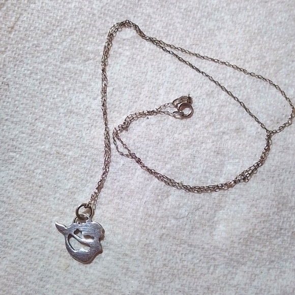 Mermaid 925 sterling silver necklace - Picture 5 of 5